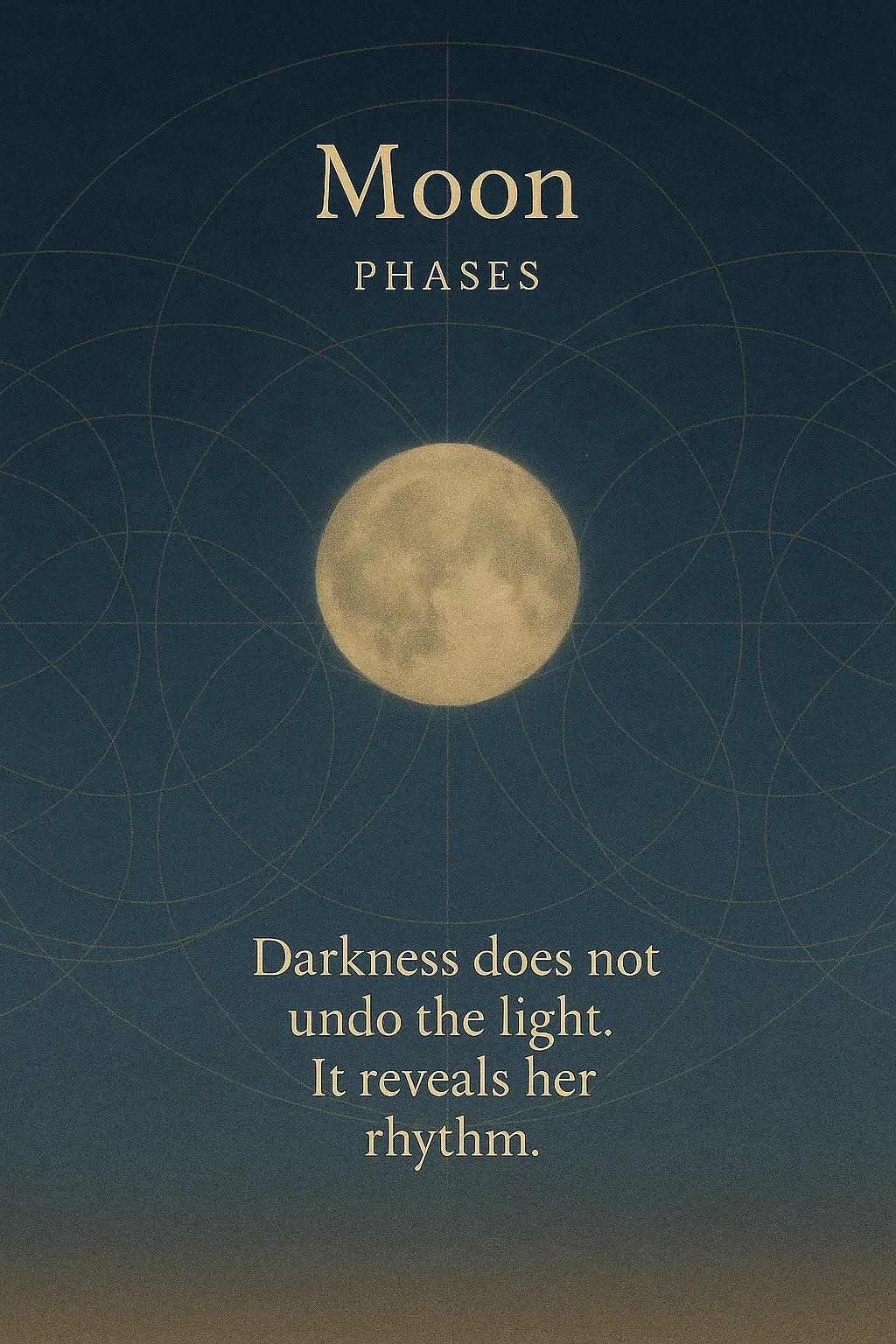 Moon card — Emberlight Oracle digital cards by Owl Reiki